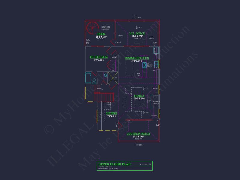 CAD Floor Plan
