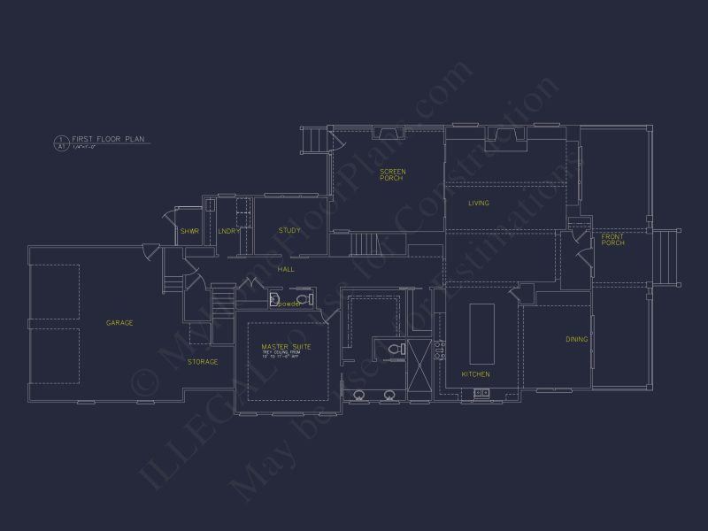 Modern Beach house Design with Spacious Floor Plans and CAD