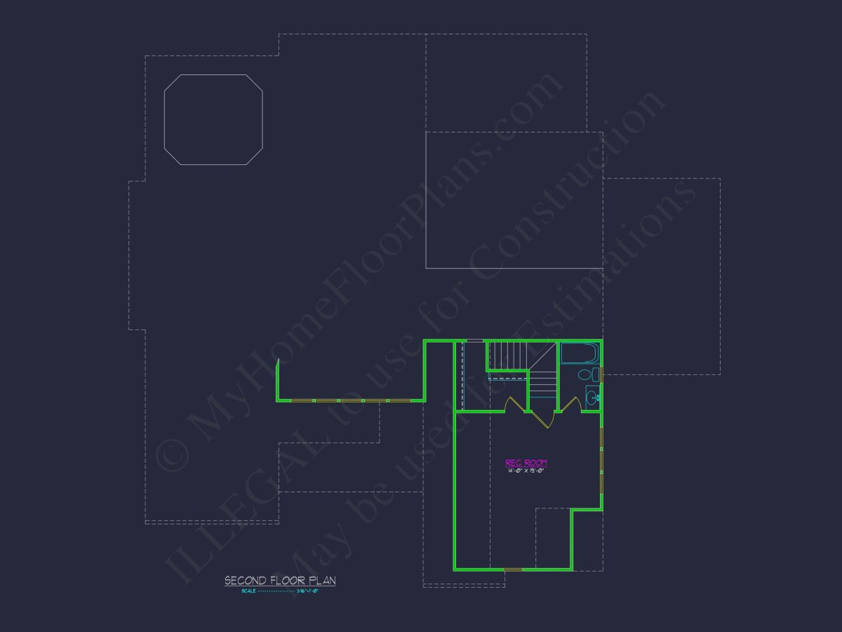 Modern Beach house Plan with CAD-Ready Designs and Blueprints