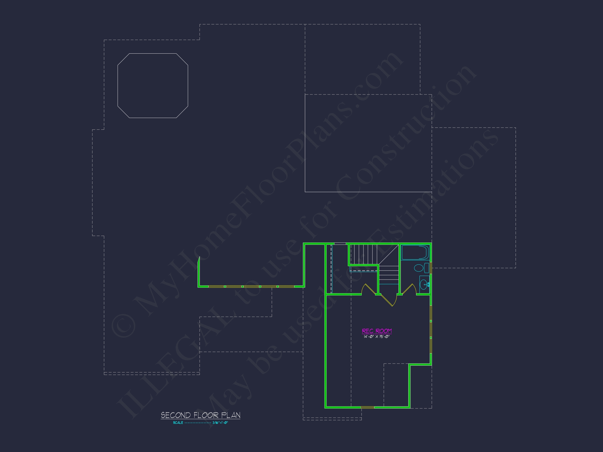 Modern Beach Home Plan with CAD-Ready Designs and Blueprints