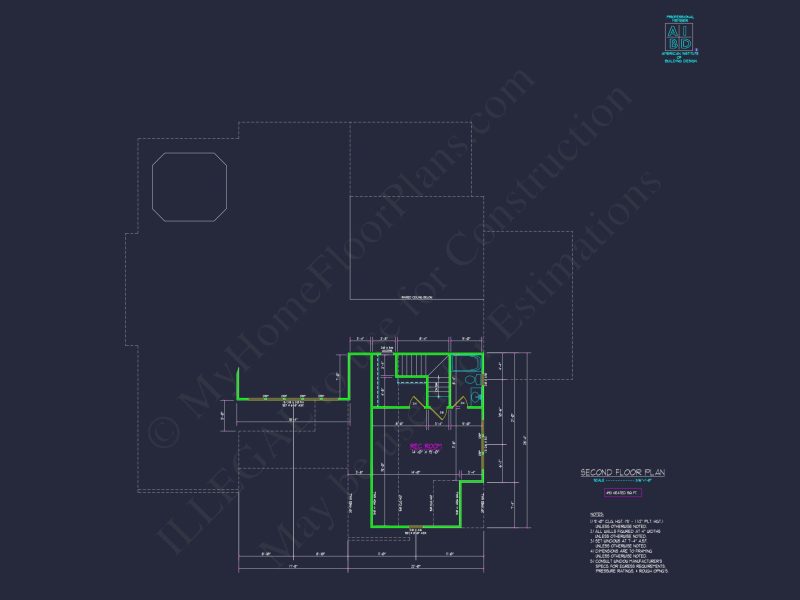 Modern Beach house Plan with CAD-Ready Designs and Blueprints