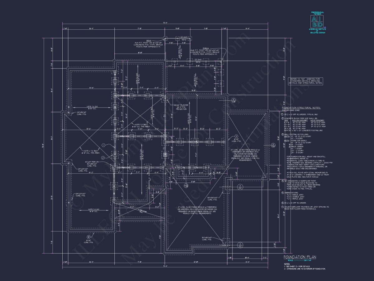 Modern Beach house Plan with CAD-Ready Designs and Blueprints