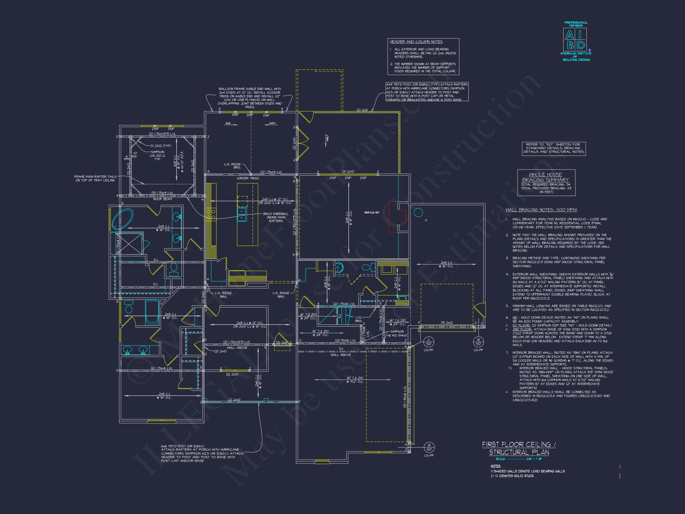 Modern Beach Home Plan with CAD-Ready Designs and Blueprints