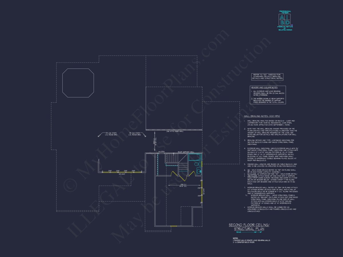 Modern Beach house Plan with CAD-Ready Designs and Blueprints