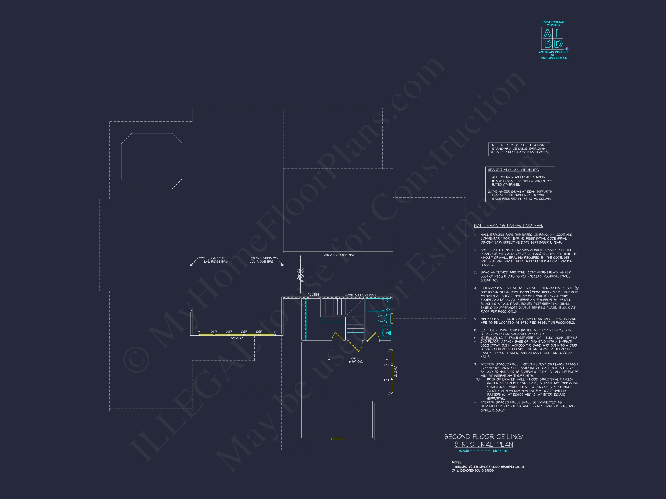 Modern Beach Home Plan with CAD-Ready Designs and Blueprints