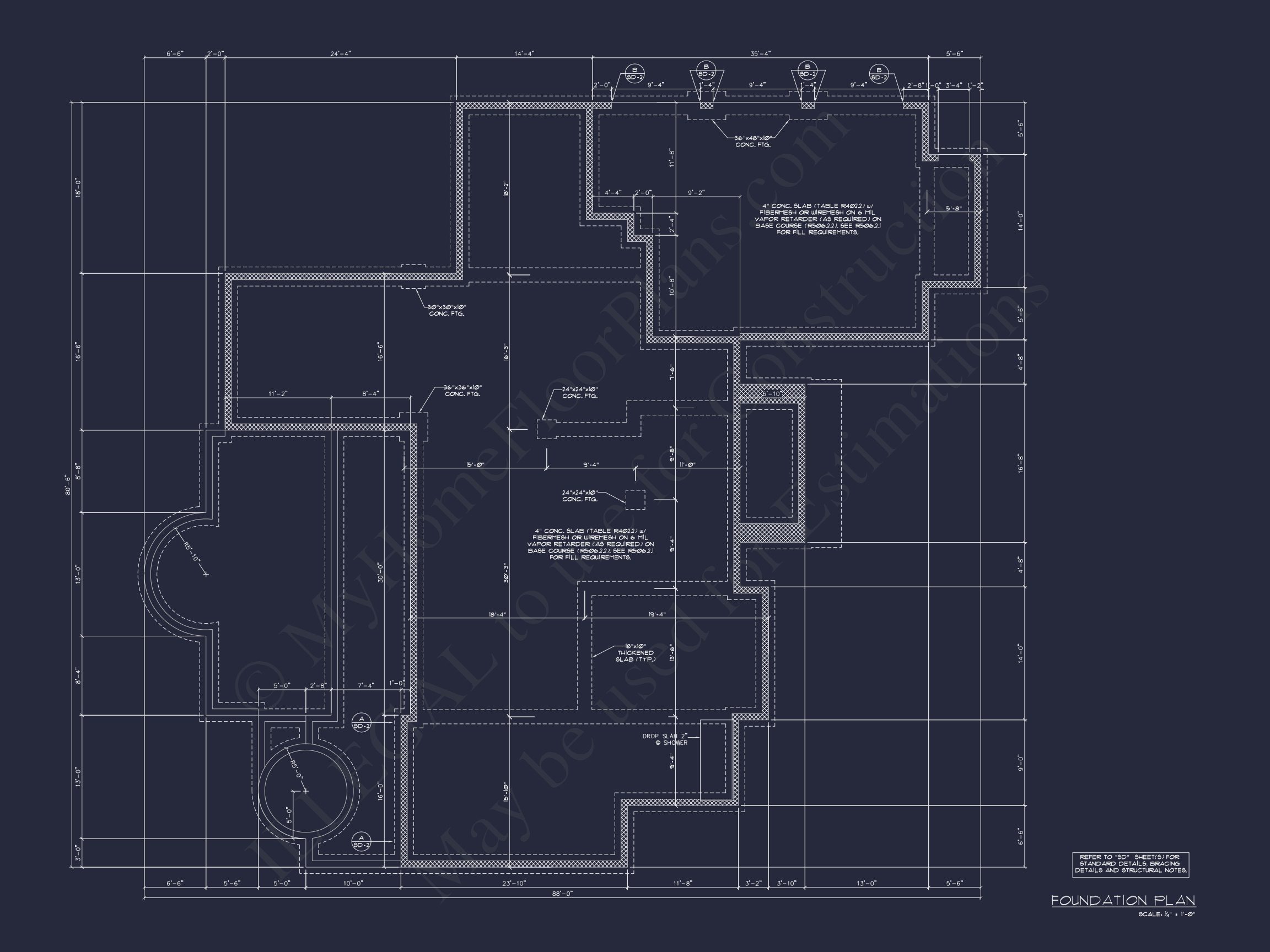 Modern Beach house Plan with Detailed CAD Architecture Designs
