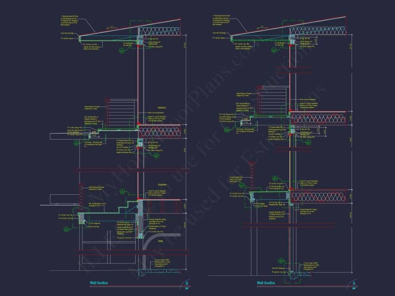 Modern Beach house Plan with Stunning CAD Designs