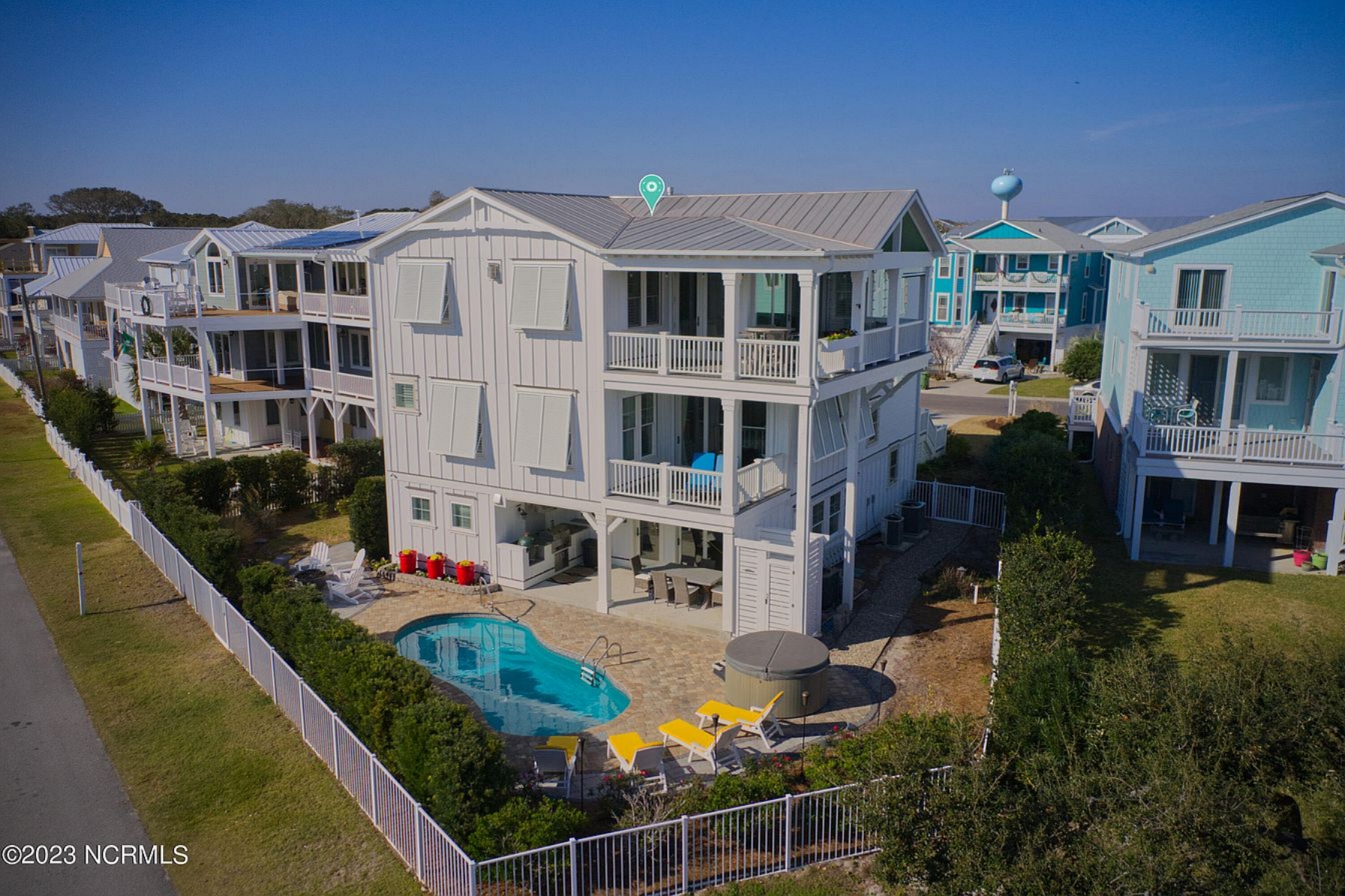 Modern Beach House Blueprint with 3 Floors & Coastal Designs