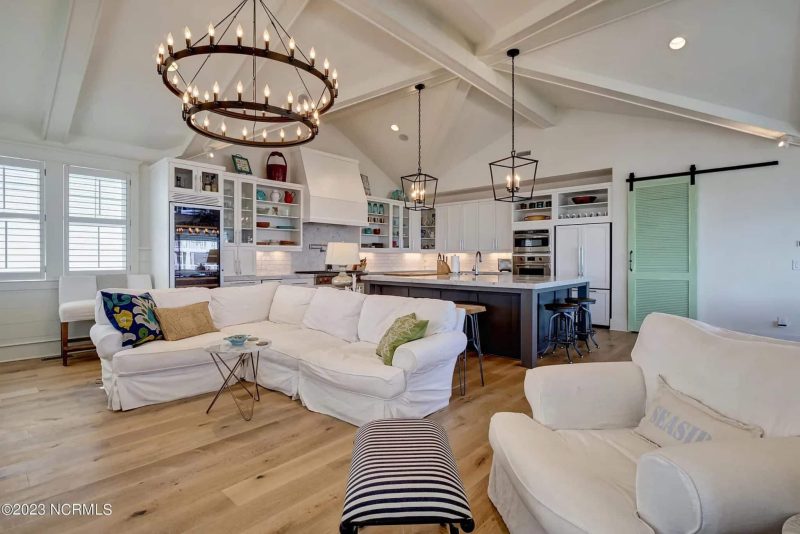 Modern Beach House Blueprint with 3 Floors & Coastal Designs