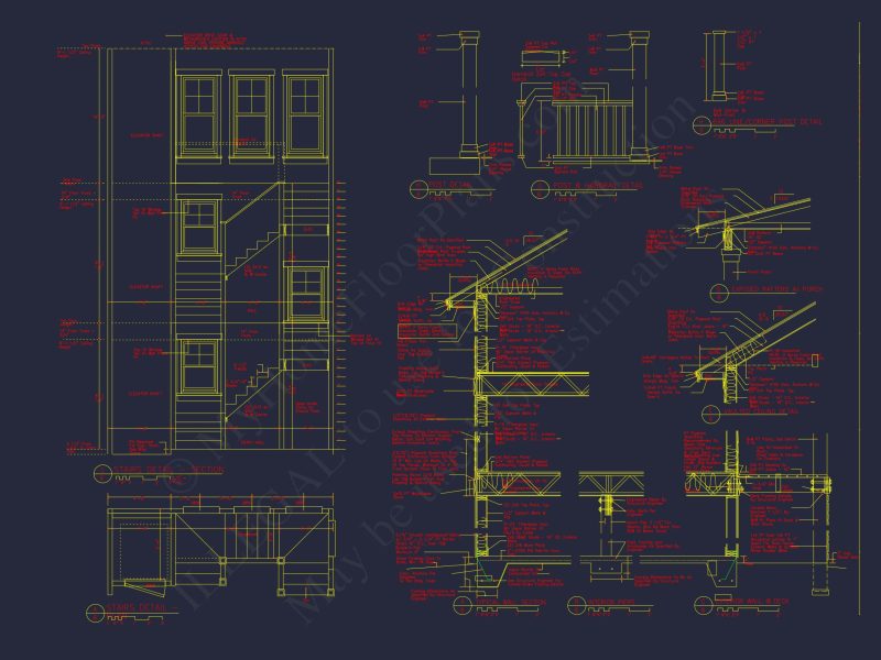 Modern Beach House Blueprint with 3 Floors & Coastal Designs
