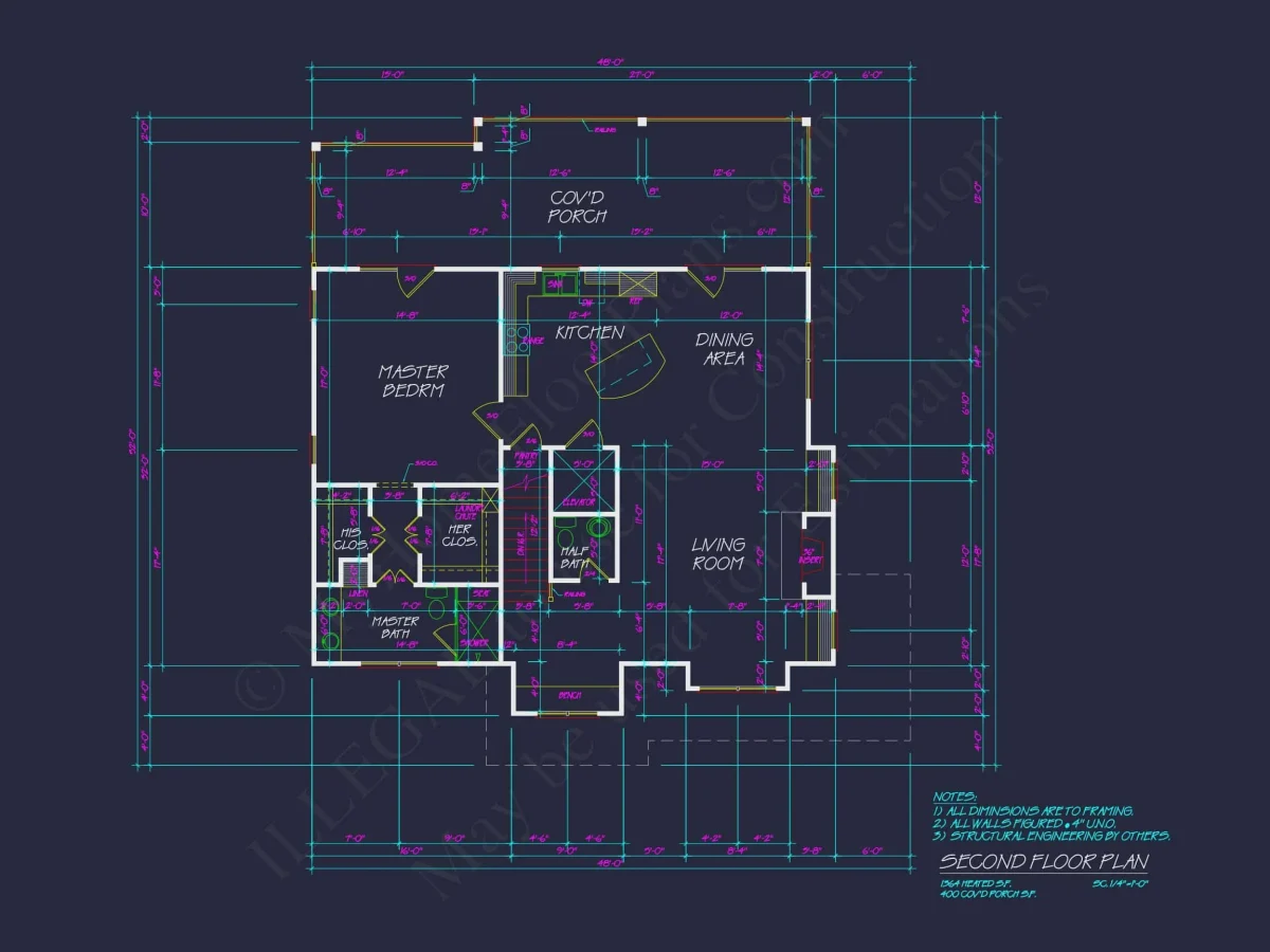 Modern Coastal house Plan with 3 Floors & CAD Designs
