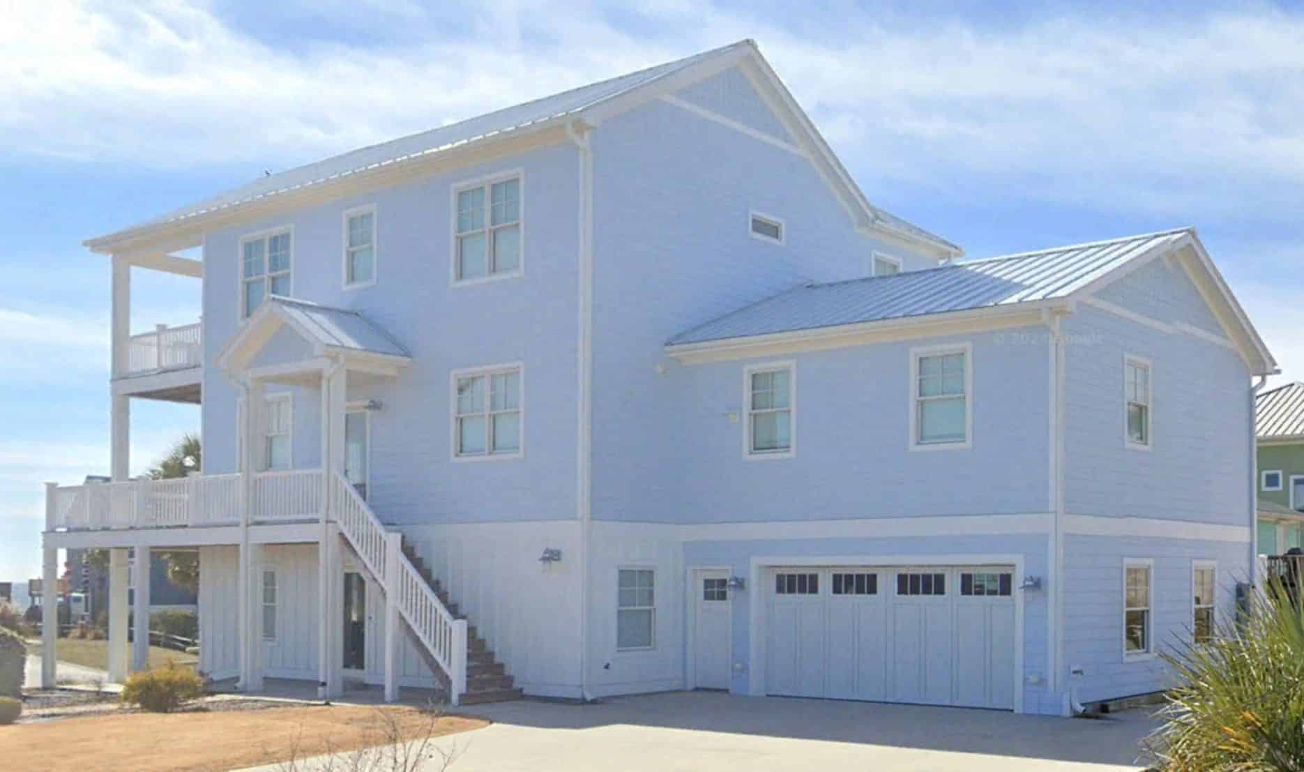 Modern Coastal Home Plan with CAD Designs and 3 Floors