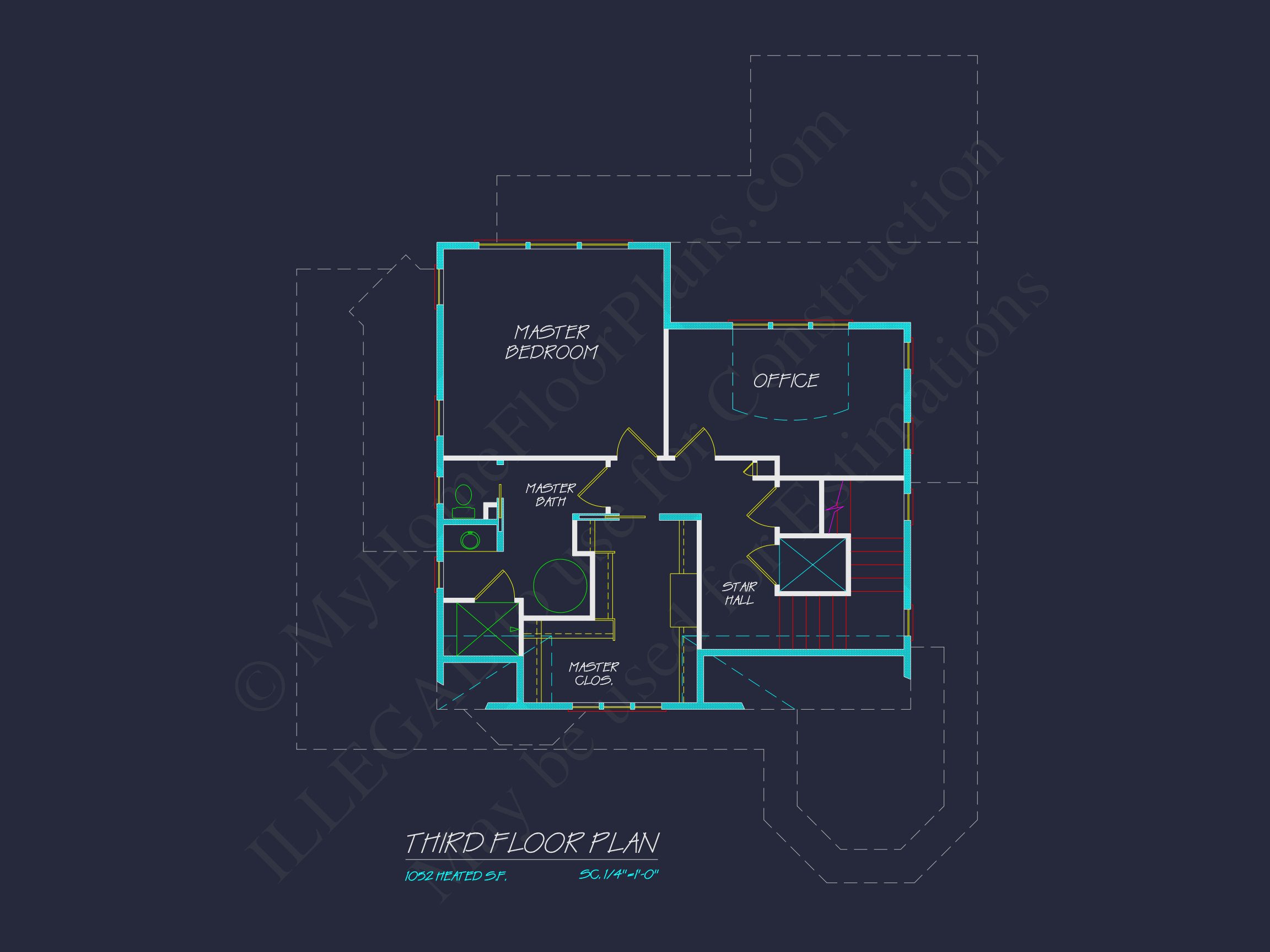 Modern Coastal house Plan with CAD and Architectural Designs