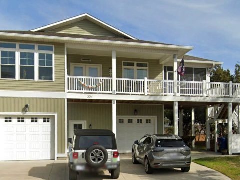 Modern Coastal house Plan with Open Floor Blueprint Designs
