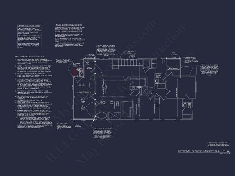 Modern Coastal house Plan with Spacious Design and Blueprint