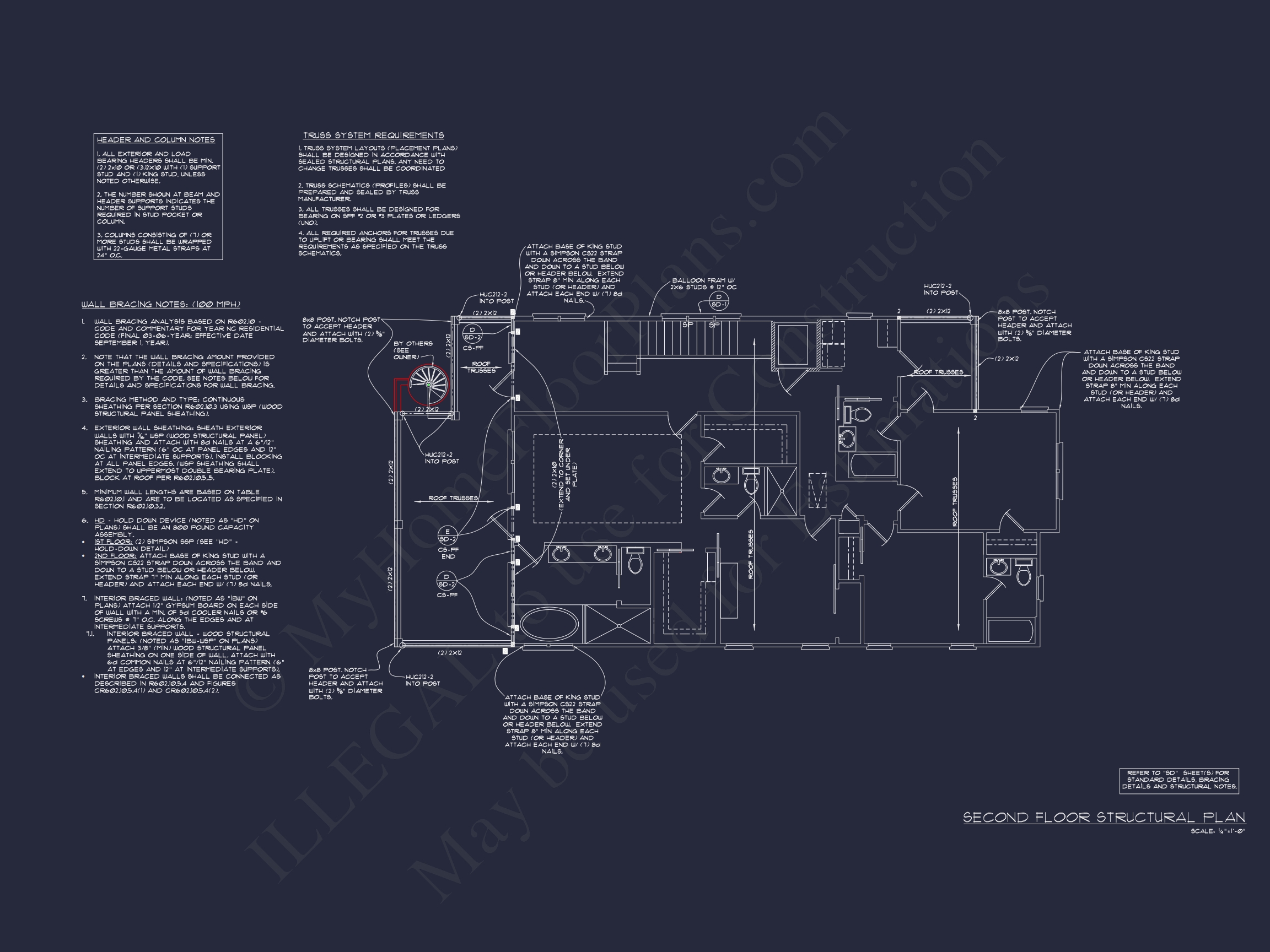 Modern Coastal Home Plan with Spacious Design and Blueprint