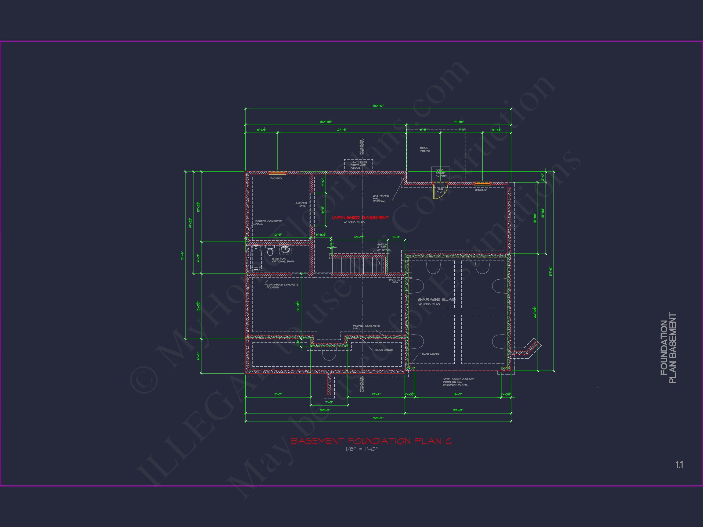 Modern Colonial house Plan with CAD Designs and Blueprints