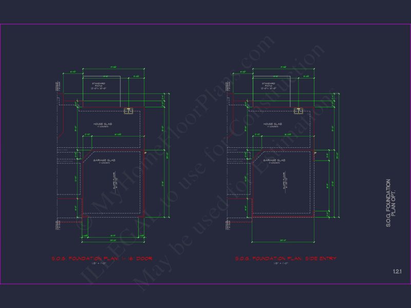 Modern Colonial house Plan with CAD Designs and Blueprints