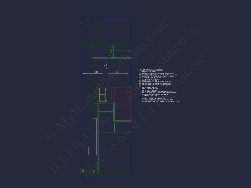 Modern Cottage house Plan with Detailed CAD Floor Designs