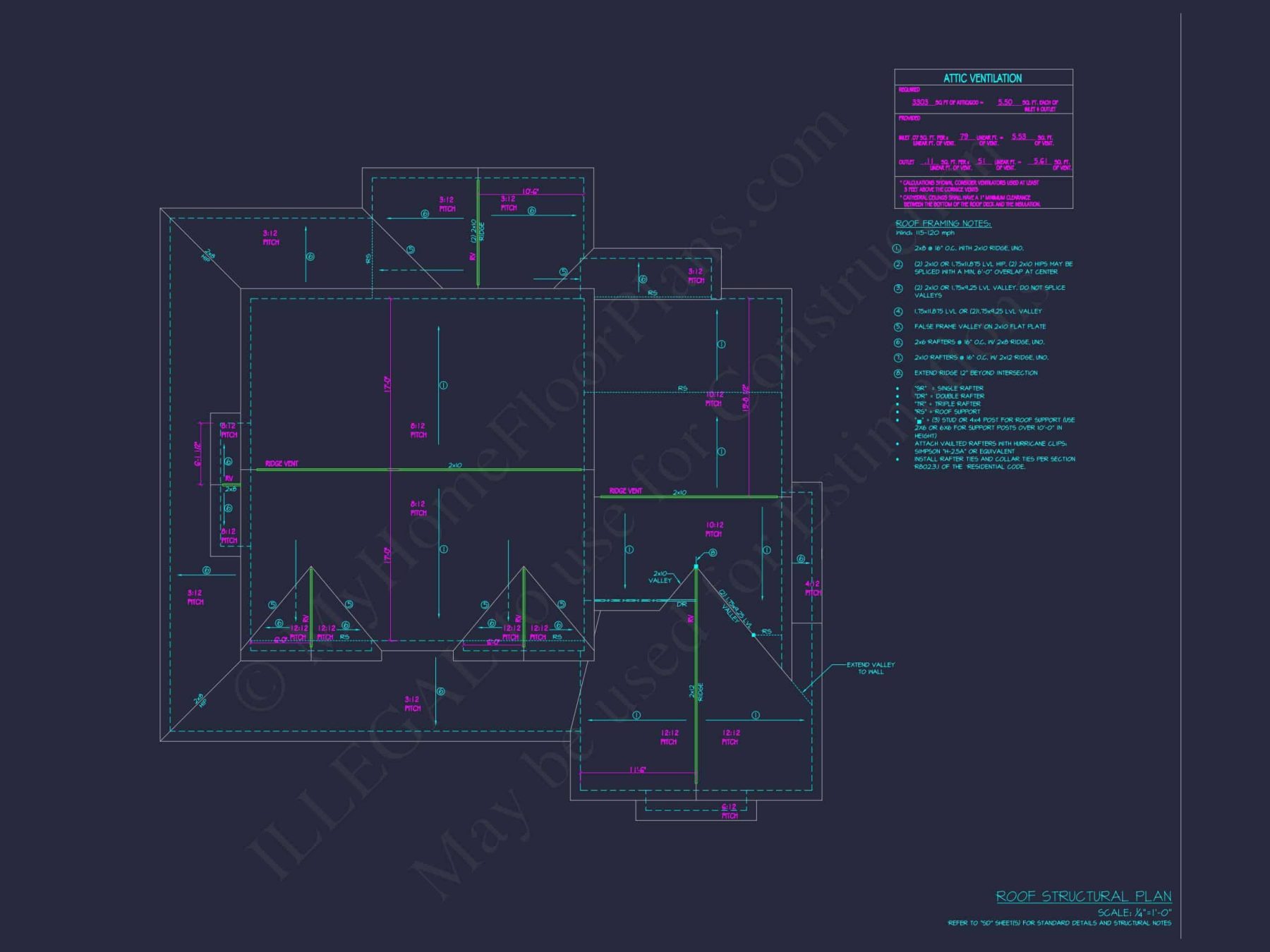 Modern Country house Plan with Spacious Floor Designs