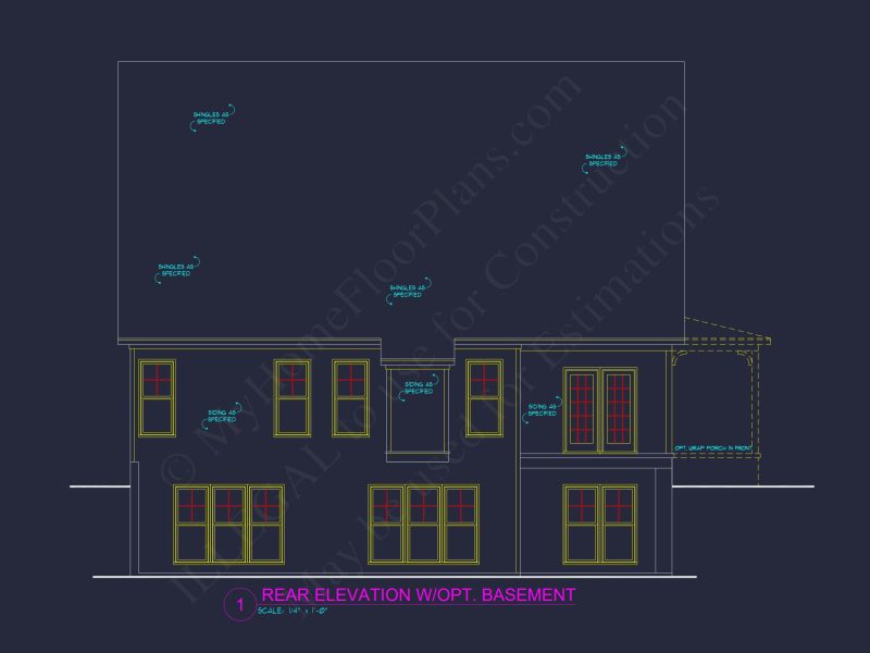 Modern Craftsman house Blueprint with Spacious Layout Design