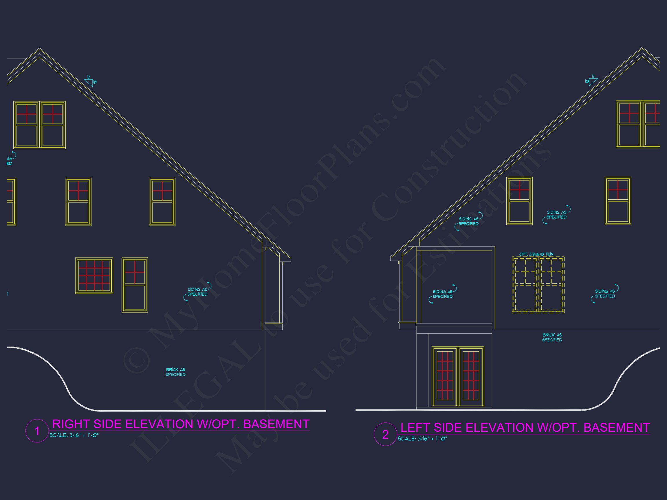 Modern Craftsman house Blueprint with Spacious Layout Design