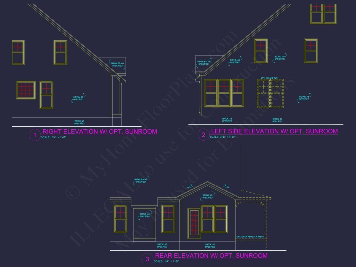 Modern Craftsman house Blueprint with Spacious Layout Design
