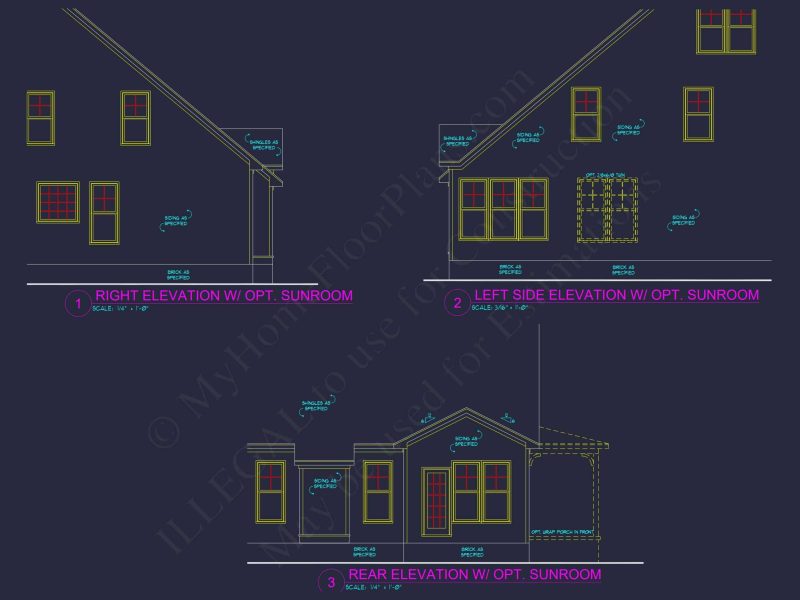 Modern Craftsman house Blueprint with Spacious Layout Design