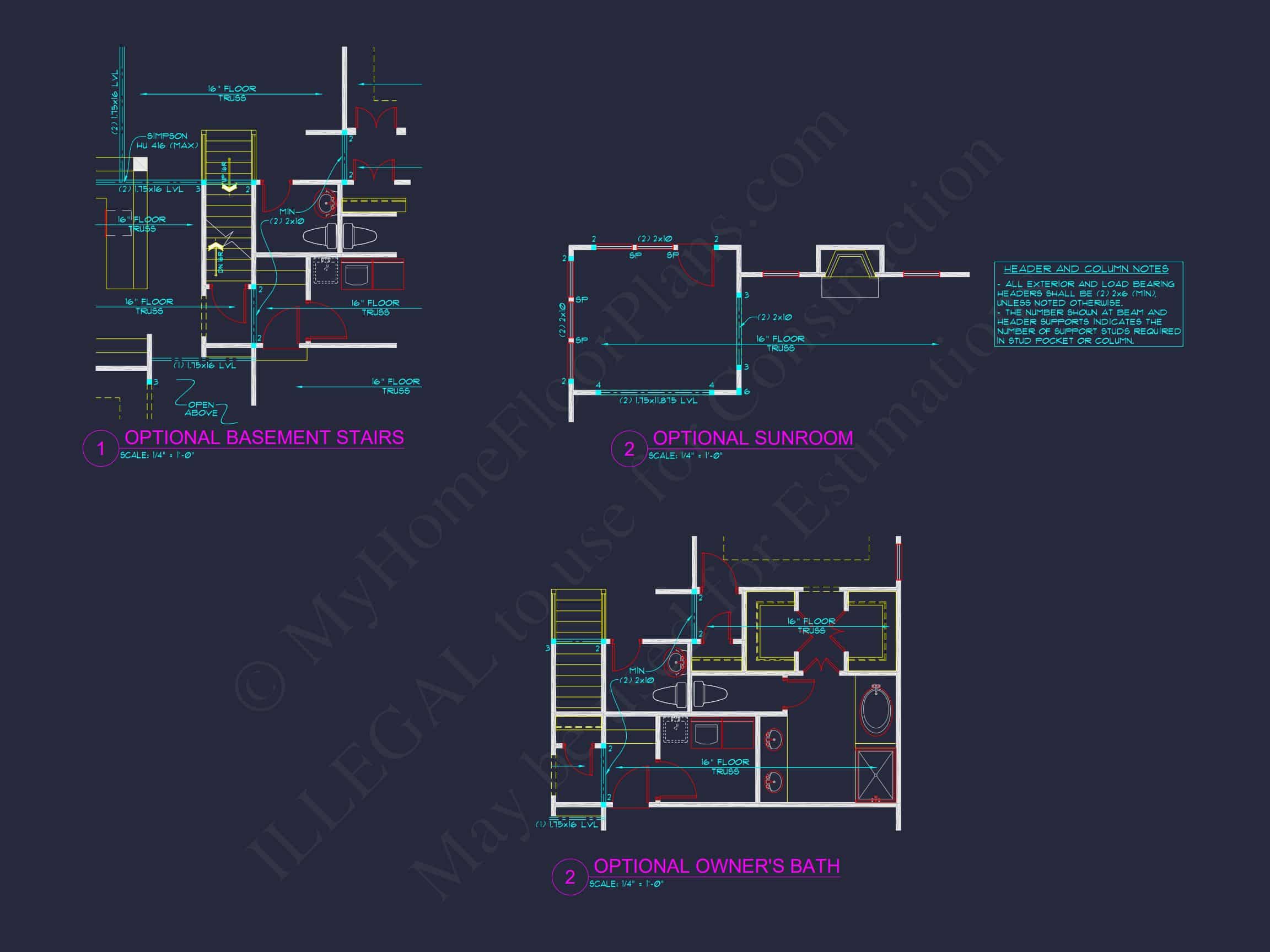 Modern Craftsman house Blueprint with Spacious Layout Design