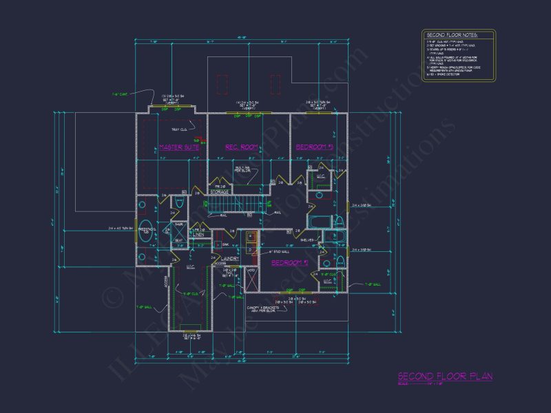 Modern Craftsman house Floor Plan with CAD Designs & Blueprints