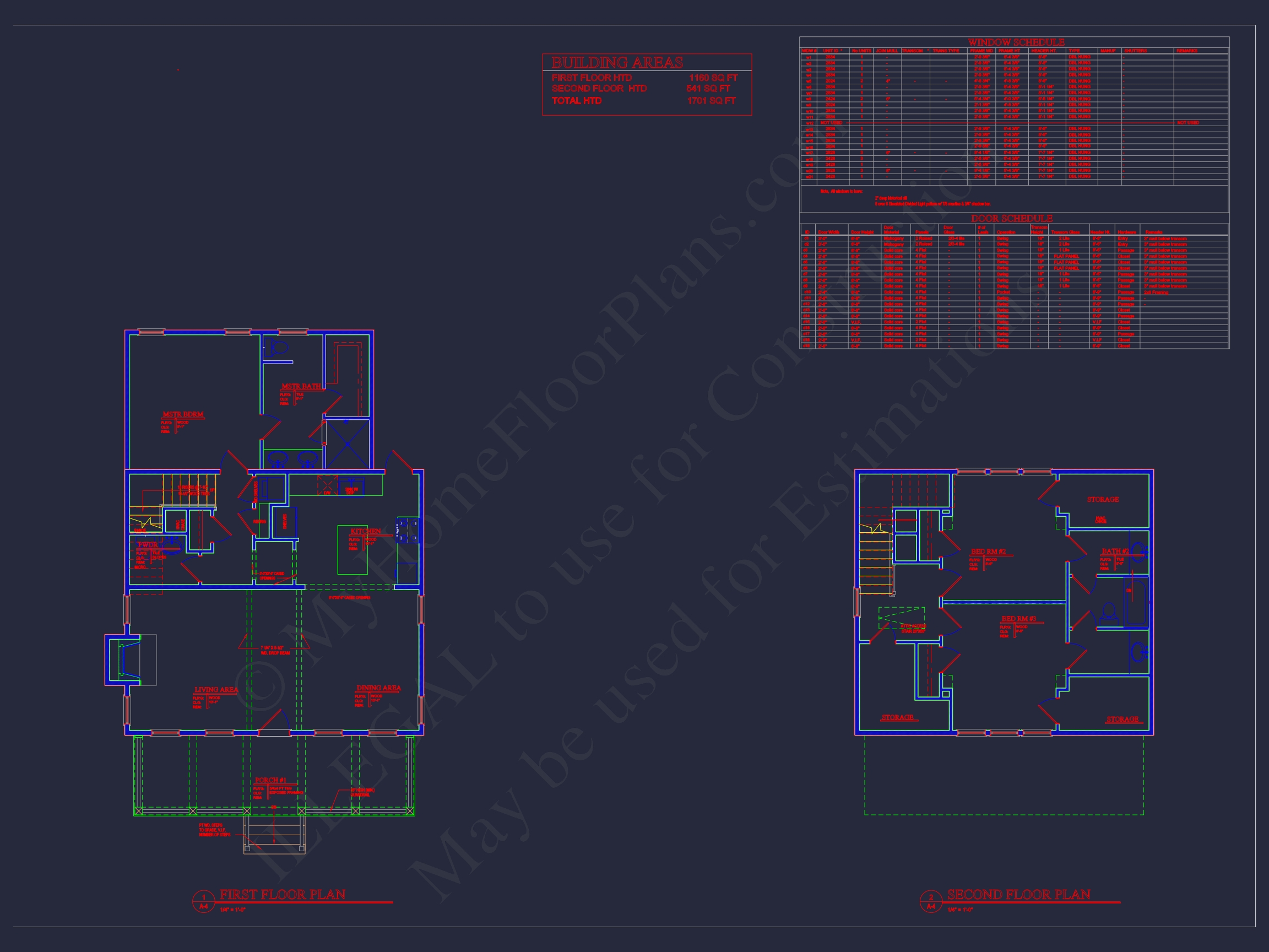 Modern Craftsman Home Plan: 1.5 Story Floor Plan Designs