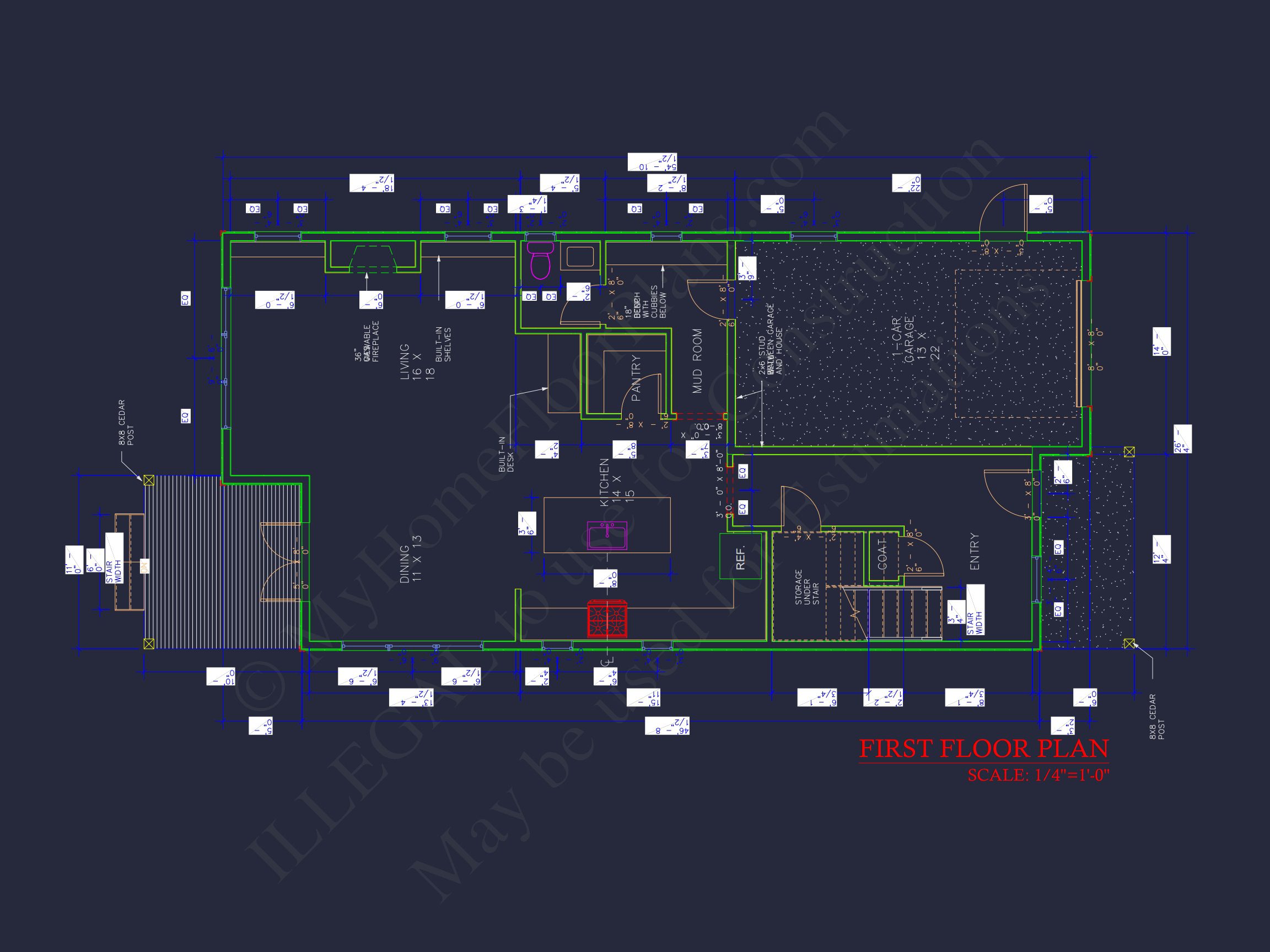 Modern Craftsman Home Plan: 2,086 Sq. Ft. Blueprint Designs