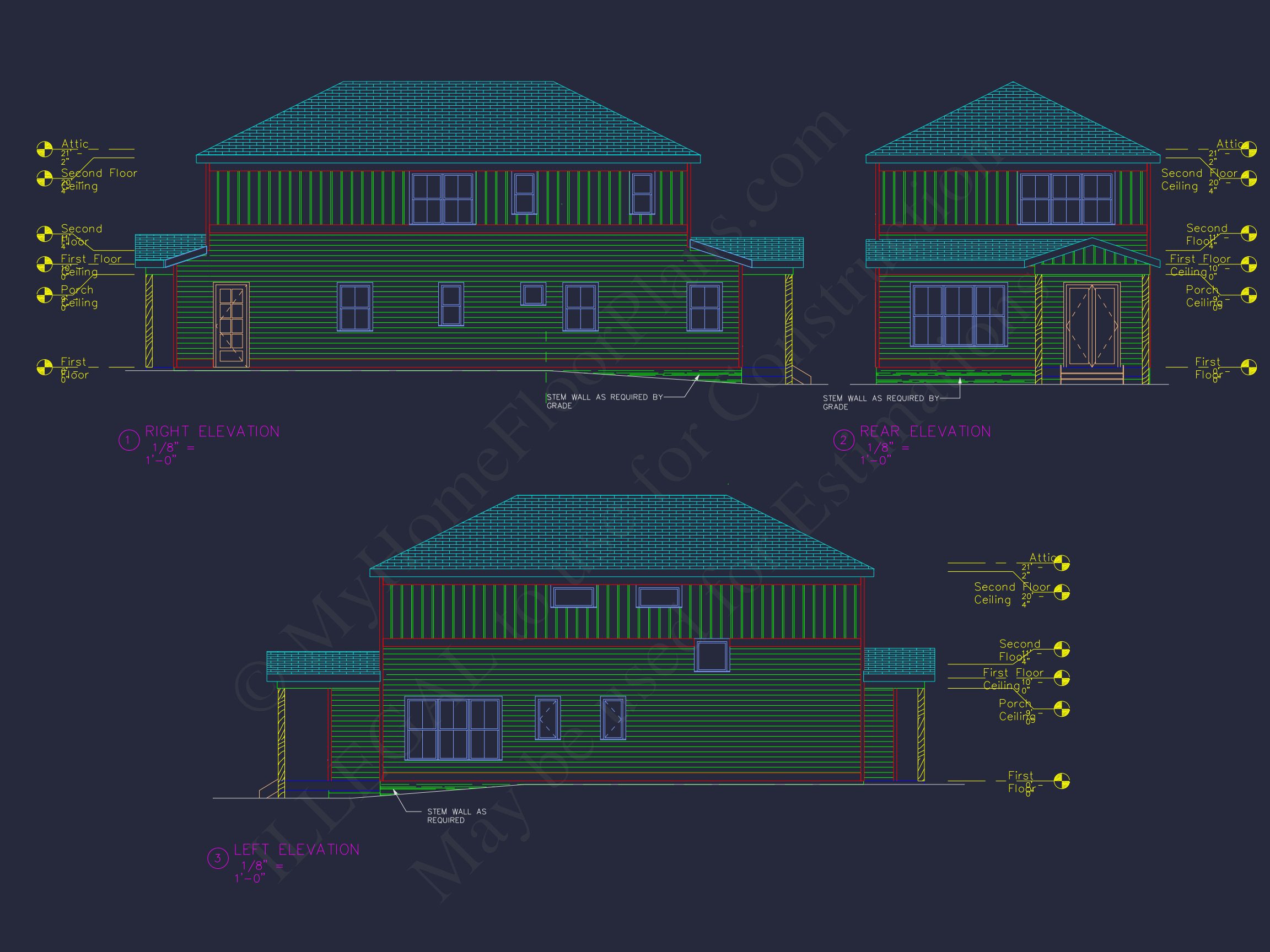 Modern Craftsman Home Plan: 2,086 Sq. Ft. Blueprint Designs