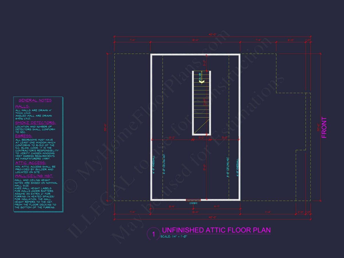 Modern Craftsman house Plan & CAD Architecture Blueprint