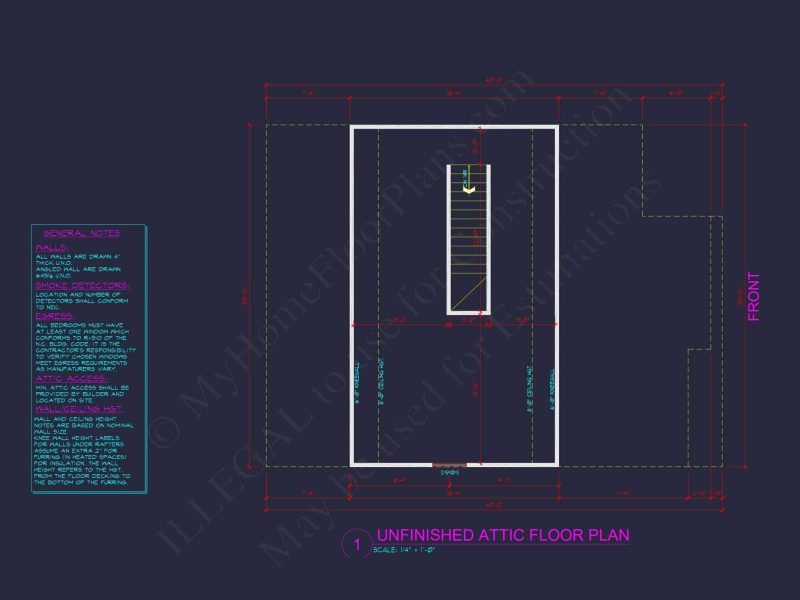 Modern Craftsman house Plan & CAD Architecture Blueprint