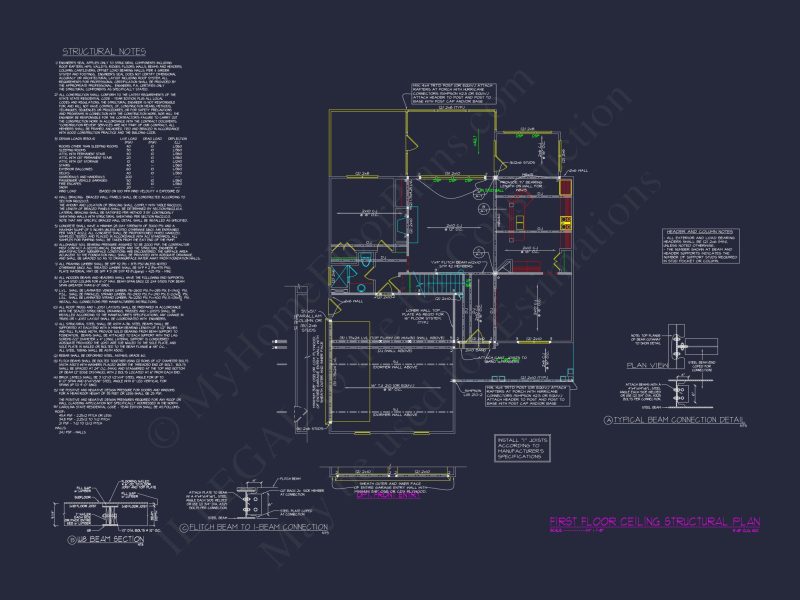 Floor Blueprint & Architecture Design