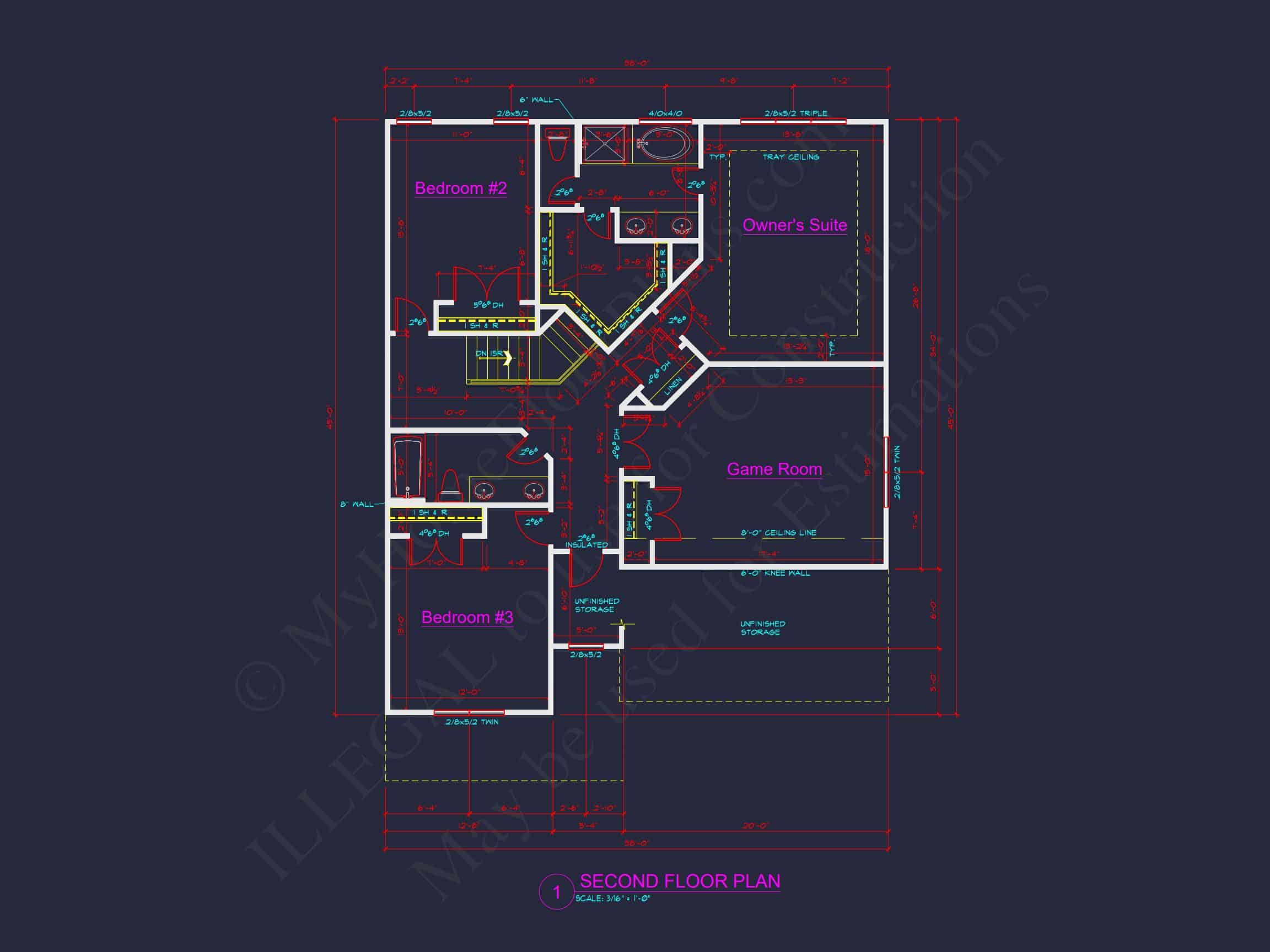 Modern Craftsman house Plan: Floor Plans,CAD & Designs