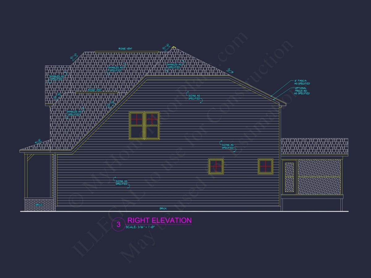 Modern Craftsman house Plan: Floor Plans, CAD & Designs