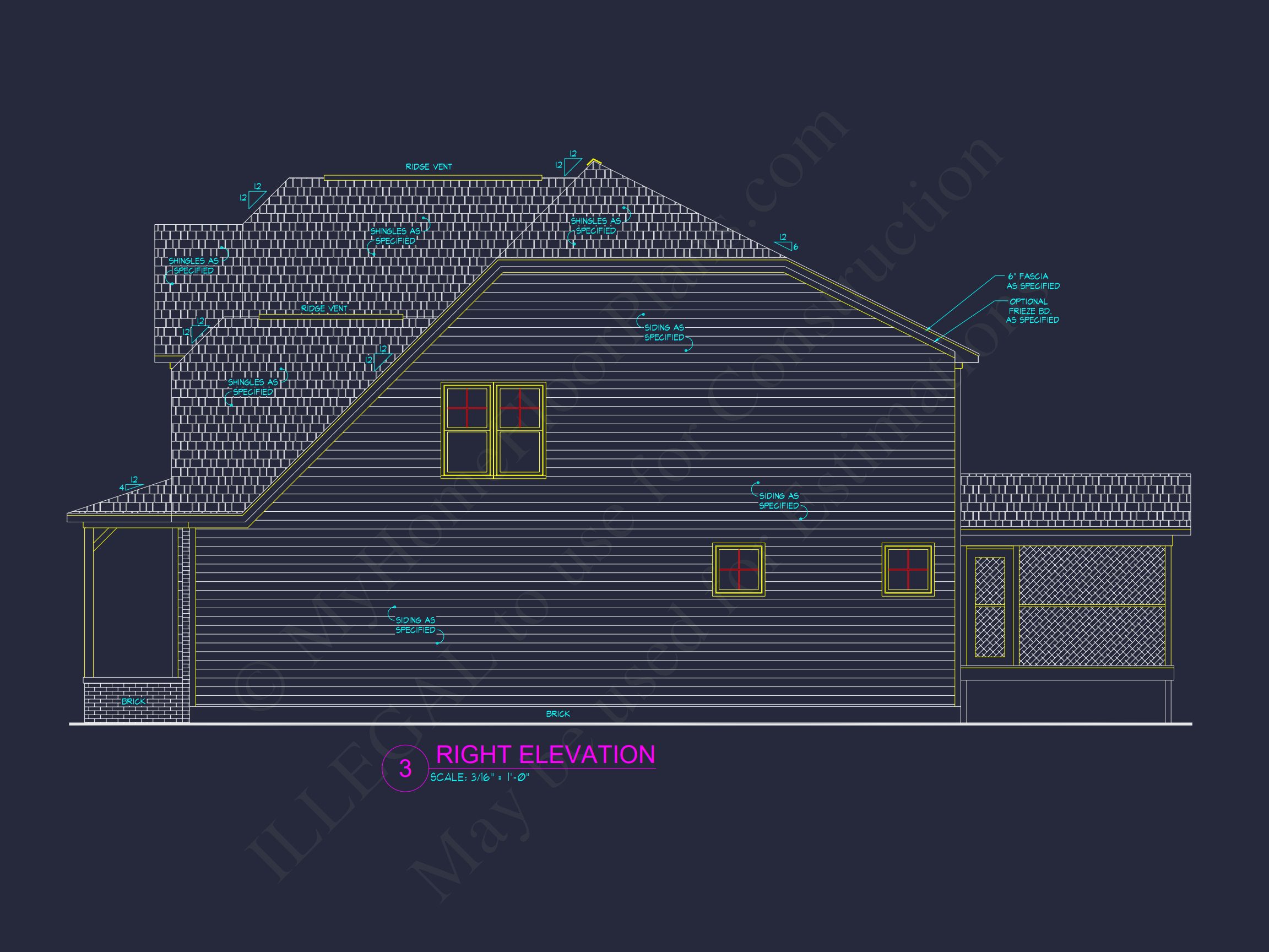 Modern Craftsman house Plan: Floor Plans,CAD & Designs