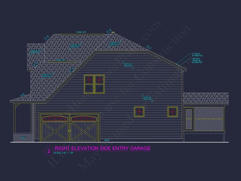 Modern Craftsman house Plan: Floor Plans, CAD & Designs