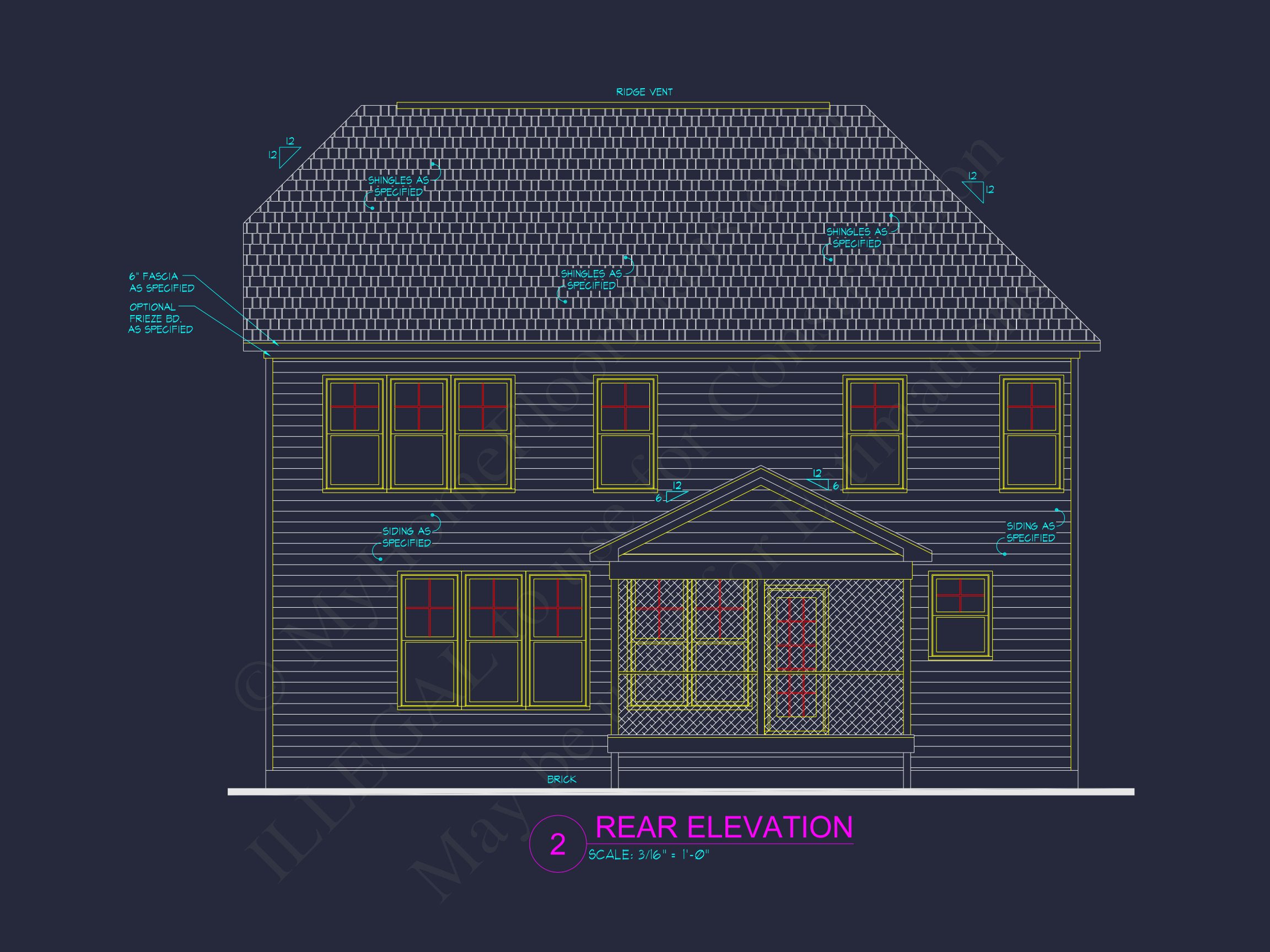 Modern Craftsman house Plan: Floor Plans,CAD & Designs