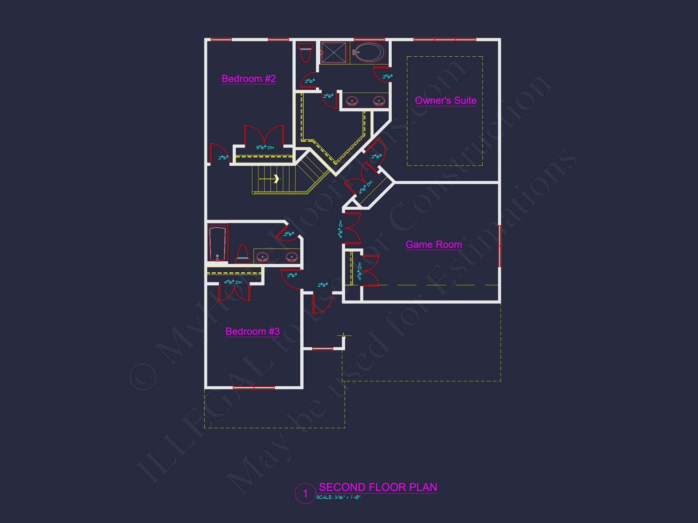 Modern Craftsman house Plan: Floor Plans,CAD & Designs