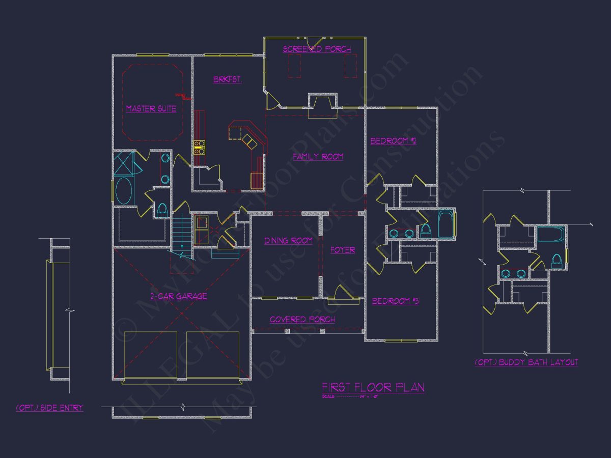 Stylish Floor Plans & CAD Designs