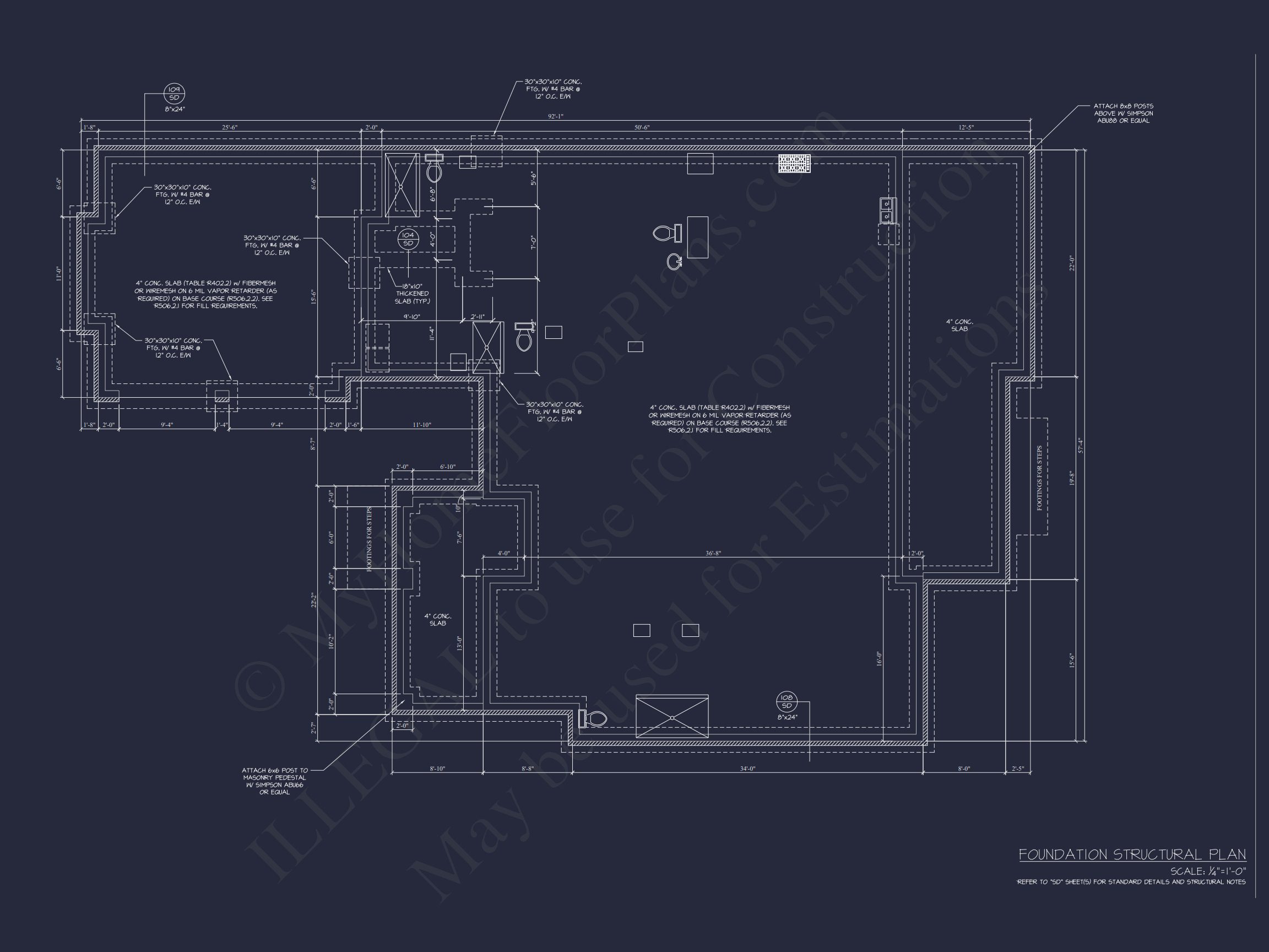 Modern Craftsman Home Plan with 1.5 Floors,CAD Designs,and Blueprint