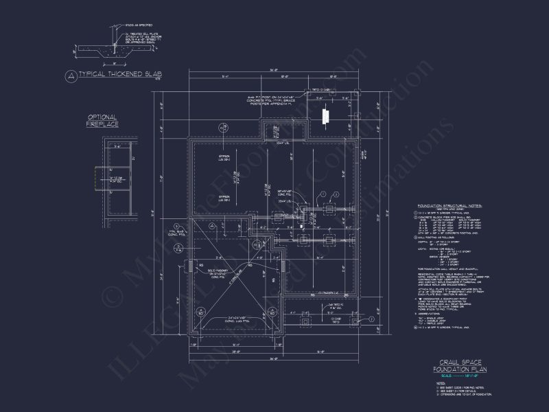 Modern Craftsman house Plan with 2 Floors & Detailed Blueprint