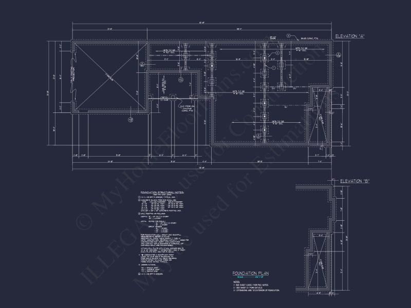 Modern Craftsman house Plan with 2 Floors and Unique Features