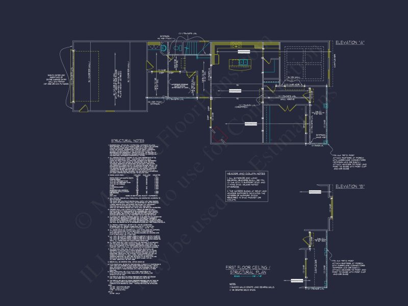 Modern Craftsman house Plan with 2 Floors and Unique Features