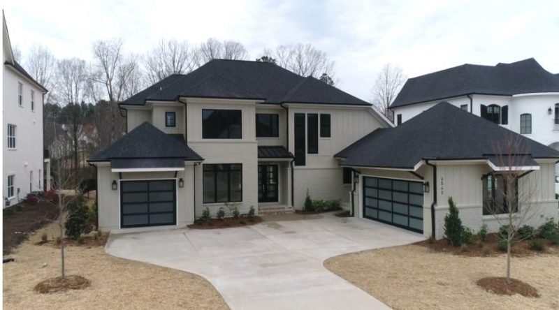 Modern Craftsman house Plan with 2-Story Blueprint Designs