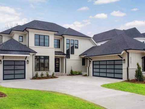 Modern Craftsman house Plan with 2-Story Blueprint Designs