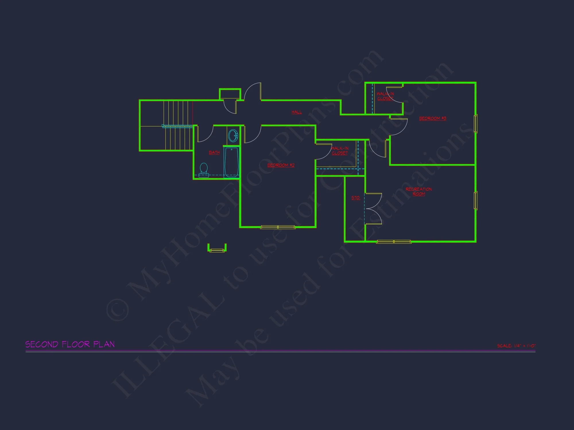 Modern Craftsman house Plan with 3 Bedrooms and 1.5 Stories